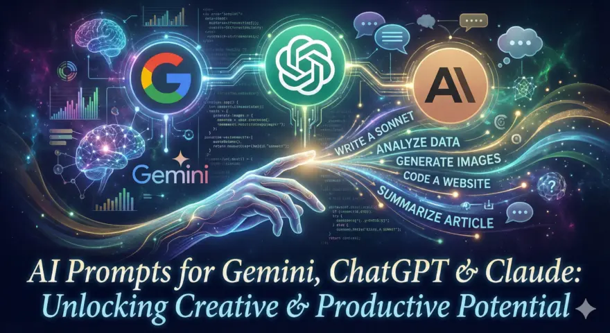 Prompts for Gemini, ChatGPT & Claude