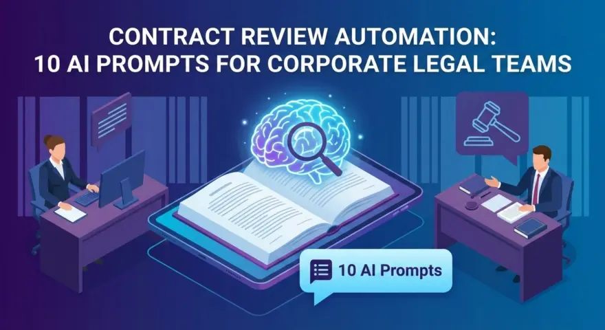 10 AI Prompts for Corporate Legal Teams