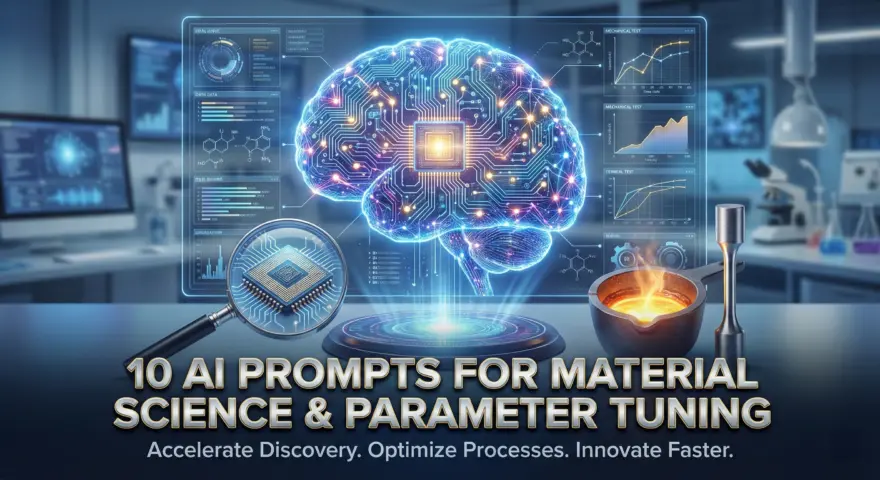 10 AI Prompts for Material Science & Parameter Tuning