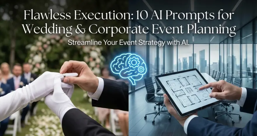 10 AI Prompts for Wedding & Corporate Event Planning