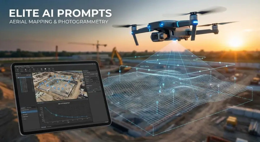 10 Elite AI Prompts for Aerial Mapping & Photogrammetry Operations