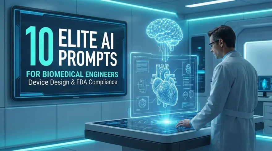 10 Elite AI Prompts for Biomedical Engineers
