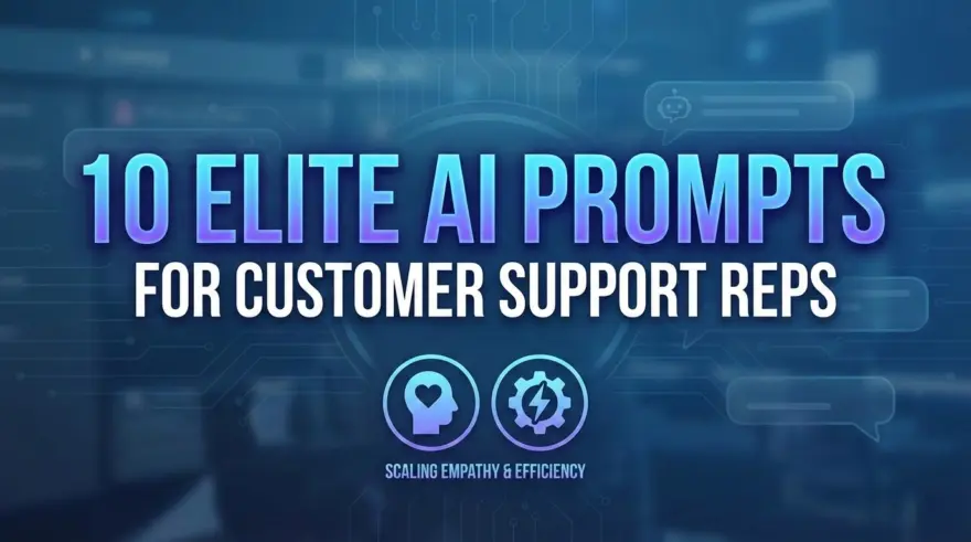 10 Elite AI Prompts for Customer Support Reps