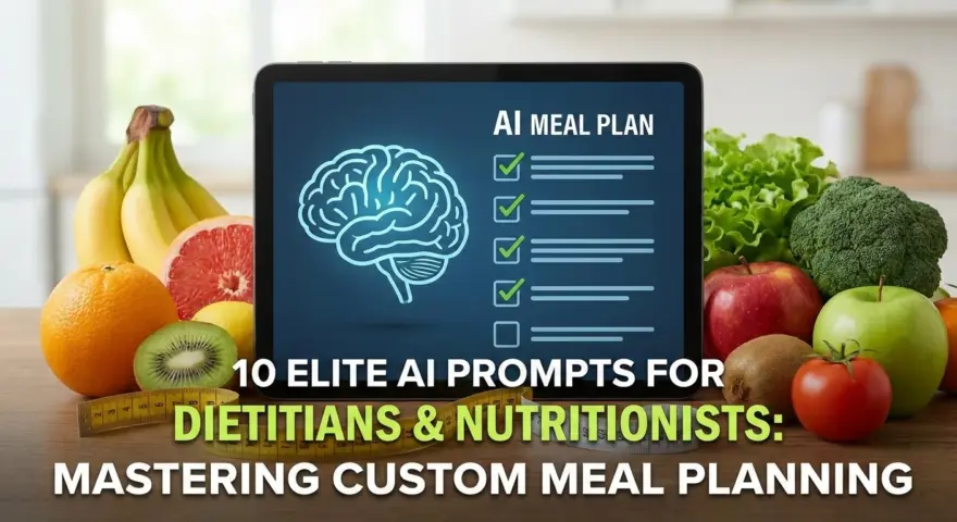 10 Elite AI Prompts for Dietitians and Nutritionists