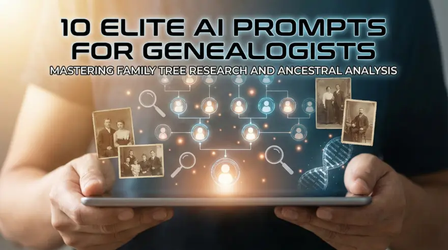 10 Elite AI Prompts for Genealogists Mastering Family Tree Research and Ancestral Analysis
