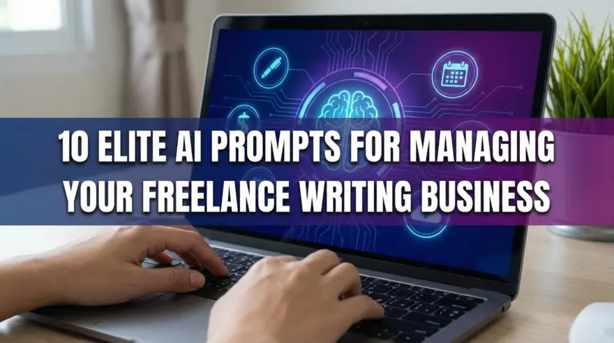 10 Elite AI Prompts for Managing Your Freelance Writing Business