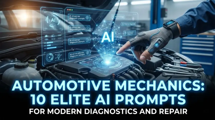 10 Elite AI Prompts for Modern Diagnostics and Repair