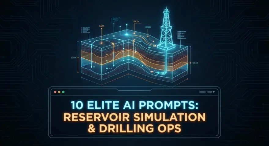10 Elite AI Prompts for Reservoir Simulation & Drilling Operations