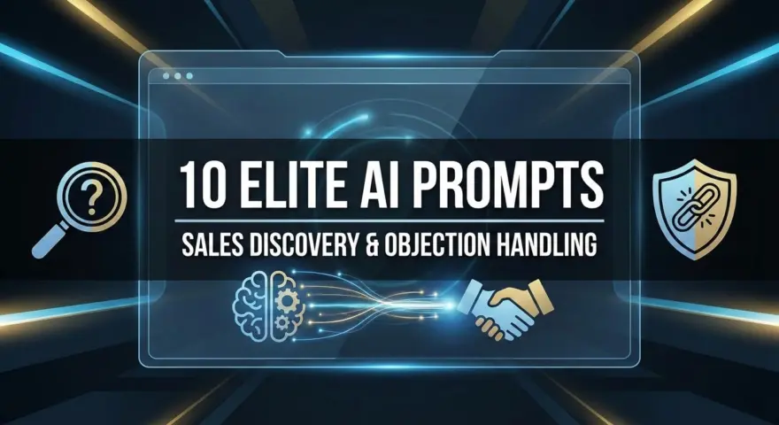 10 Elite AI Prompts for Sales Discovery & Objection Handling
