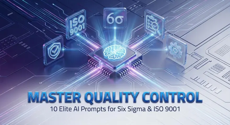 10 Elite AI Prompts for Six Sigma & ISO 9001 Audits