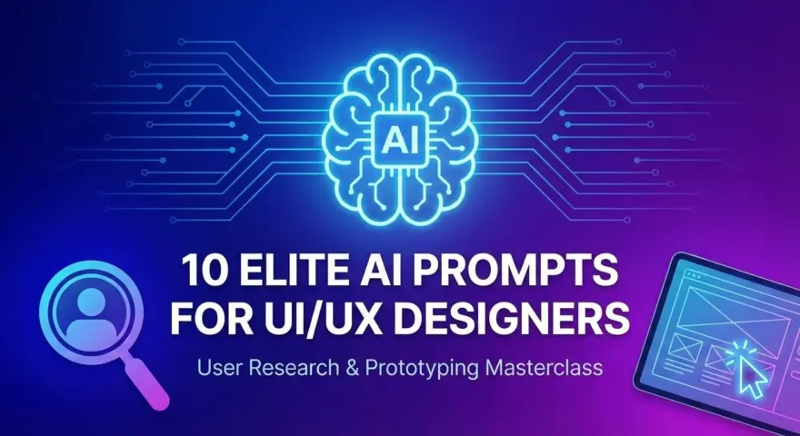 10 Elite AI Prompts for UI UX Designers