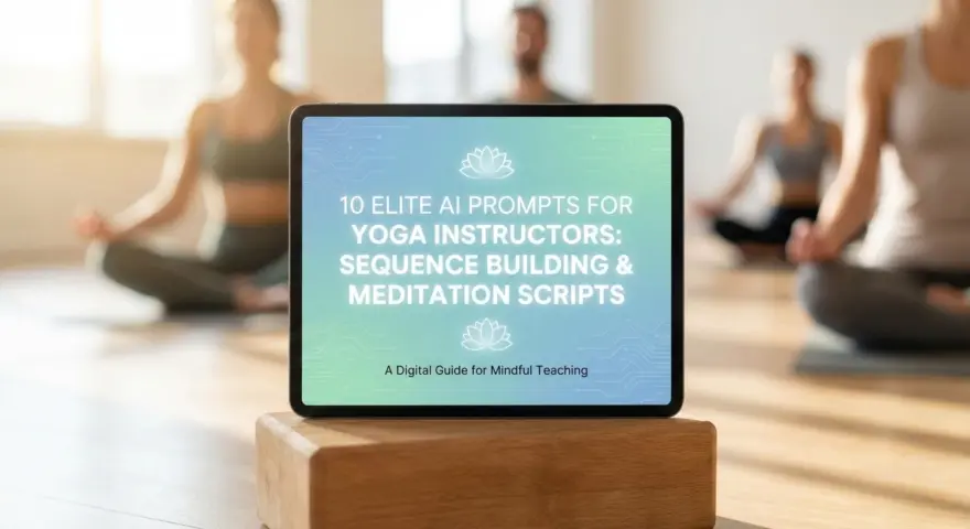10 Elite AI Prompts for Yoga Instructors