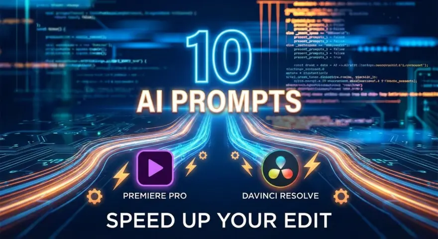 10 Elite AI Prompts to Speed Up Your Edit in Premiere Pro & DaVinci Resolve