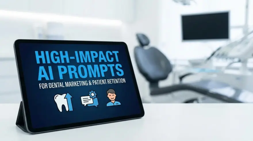 10 High-Impact AI Prompts for Dental Marketing & Patient Retention