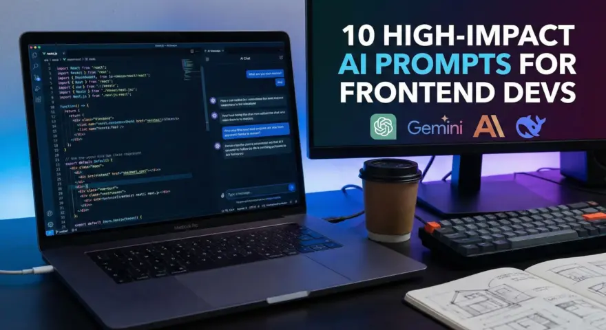10 High-Impact AI Prompts for Frontend Devs Master React, Vue & Next.js