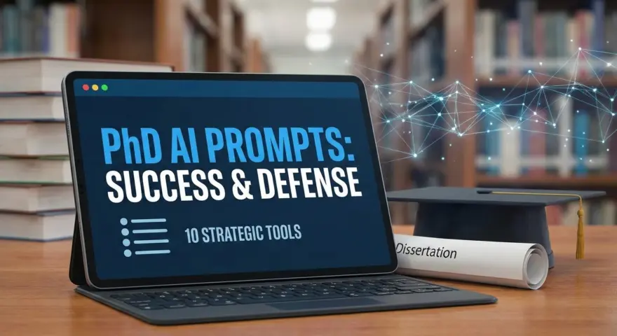10 Strategic AI Prompts for PhD Dissertation Success & Defense Prep