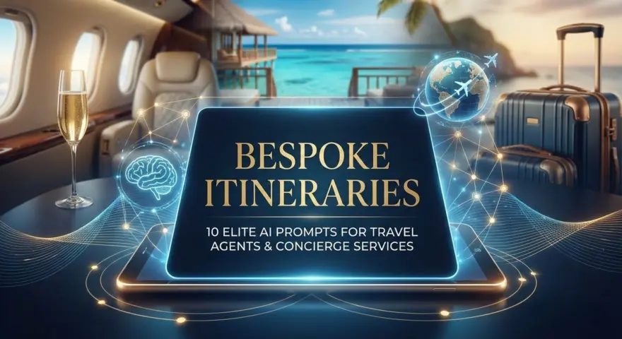 Bespoke Itineraries 10 Elite AI Prompts for Travel Agents & Concierge Services