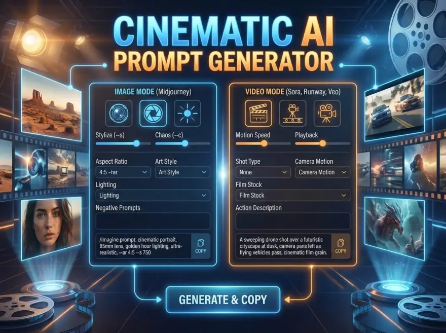 Cinematic AI Prompt Generator