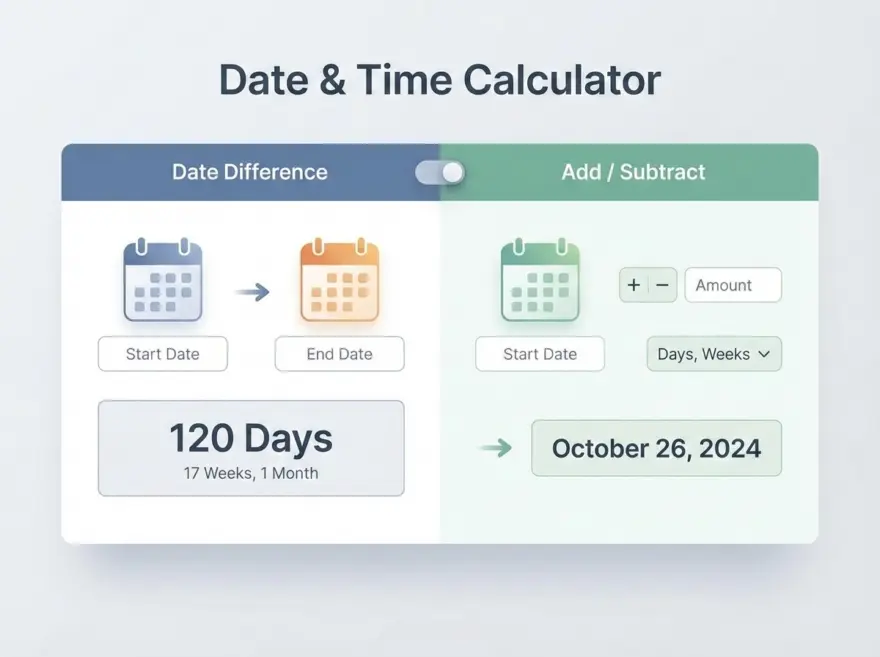Date & Time Calculator