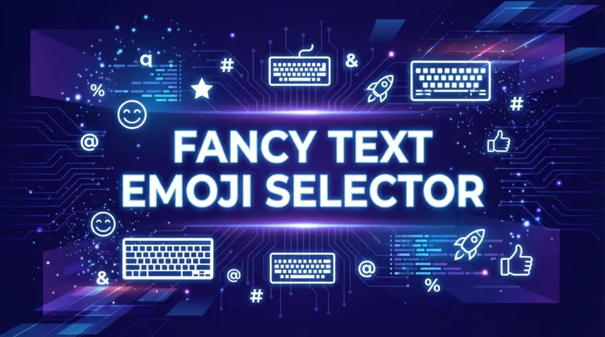 Fancy Text & Emoji Selector
