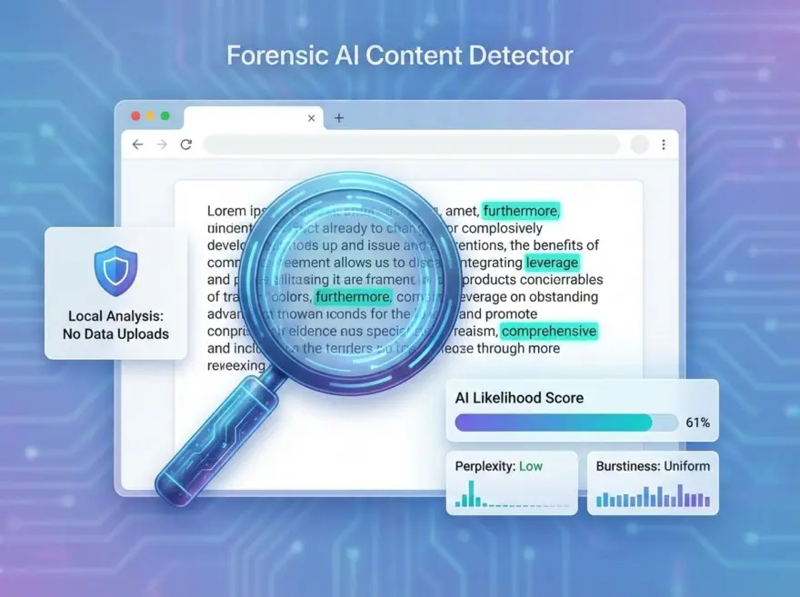 Forensic AI Content Detector