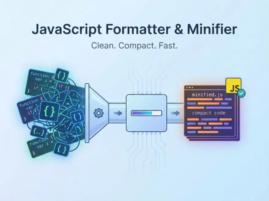 JavaScript Formatter & Minifier