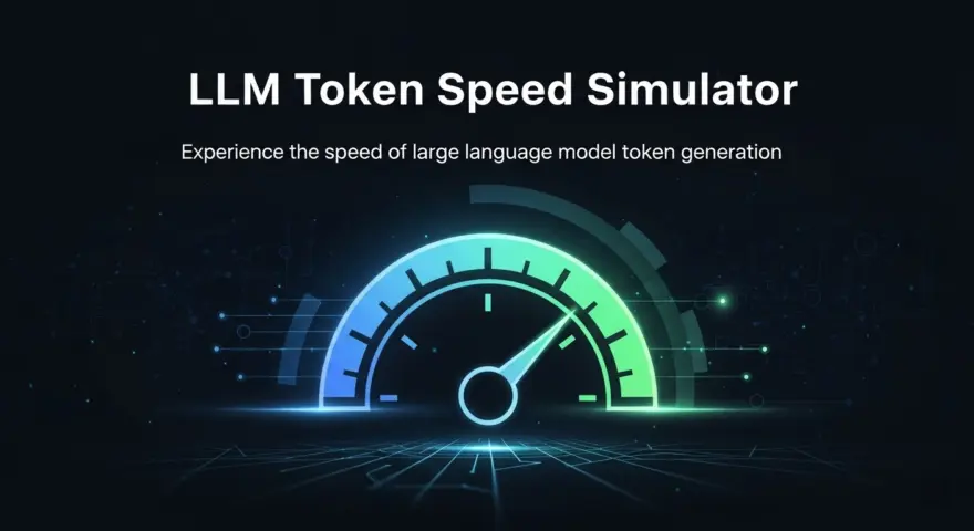 LLM Token Speed Simulator