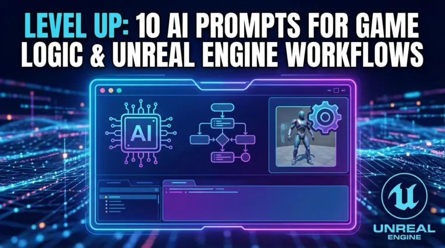 Level Up 10 AI Prompts for Game Logic & Unreal Engine Workflows