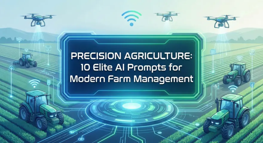 Precision Agriculture 10 Elite AI Prompts for Modern Farm Management
