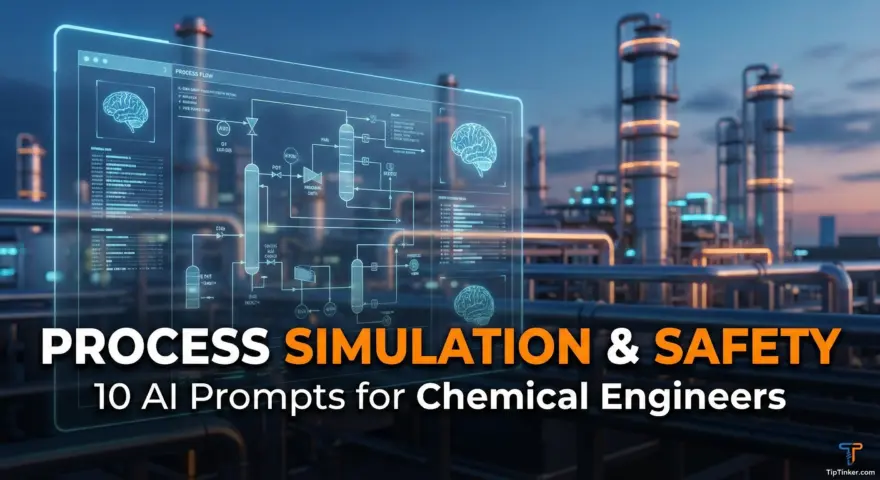 Process Simulation & Safety 10 Elite AI Prompts for Chemical Engineers