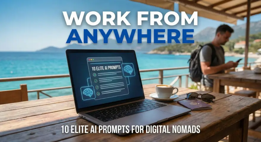 Work from Anywhere 10 Elite AI Prompts for Digital Nomads