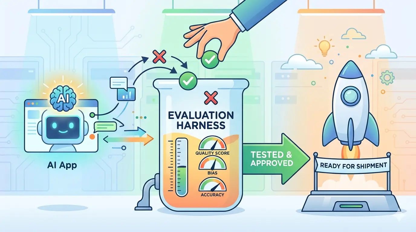 What Is an Evaluation Harness for AI Apps
